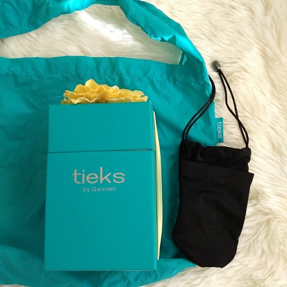Tieks Accessories - TIEKS Accessory Bags and Box Yellow Flower